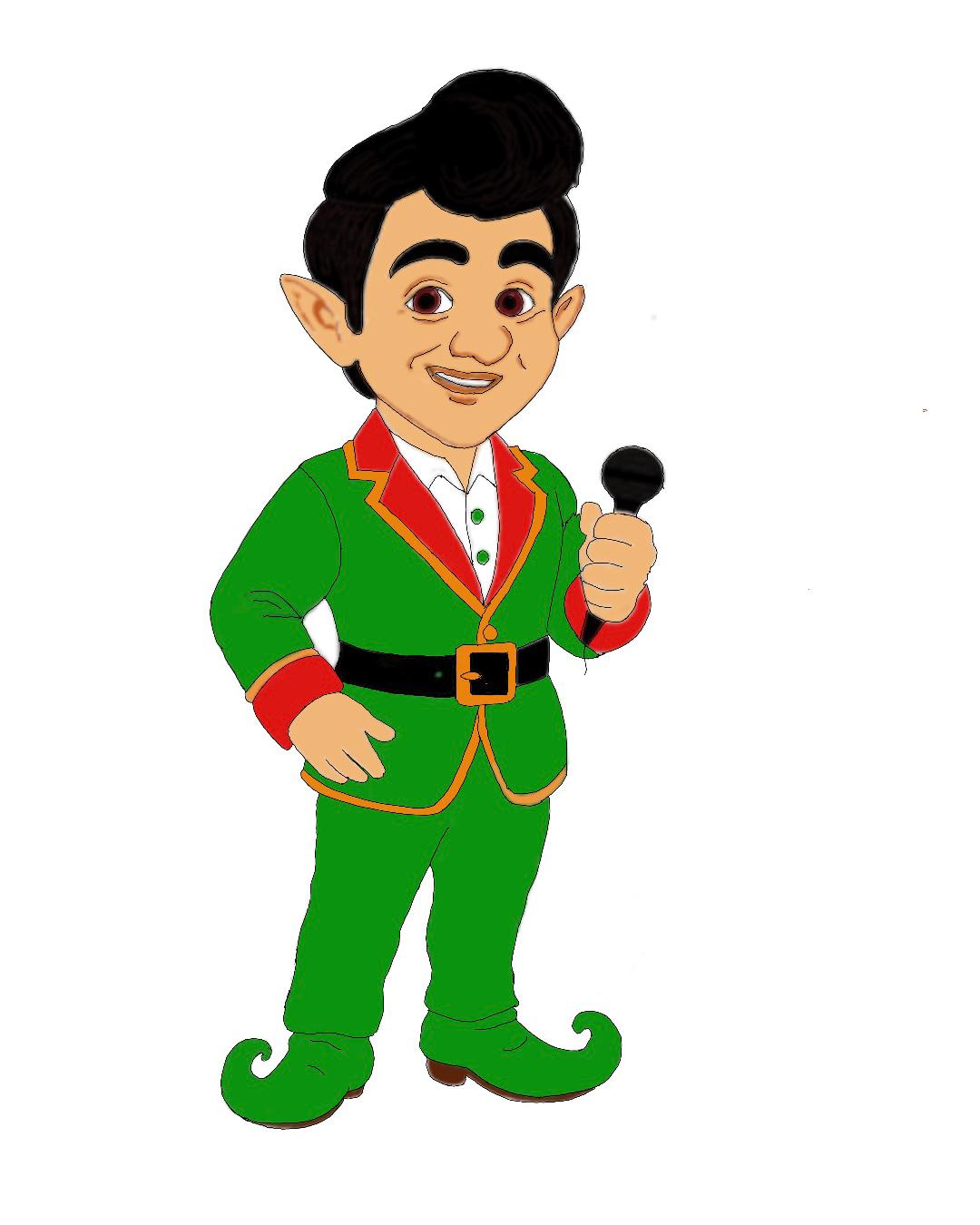 Elf artwork 1 colour version