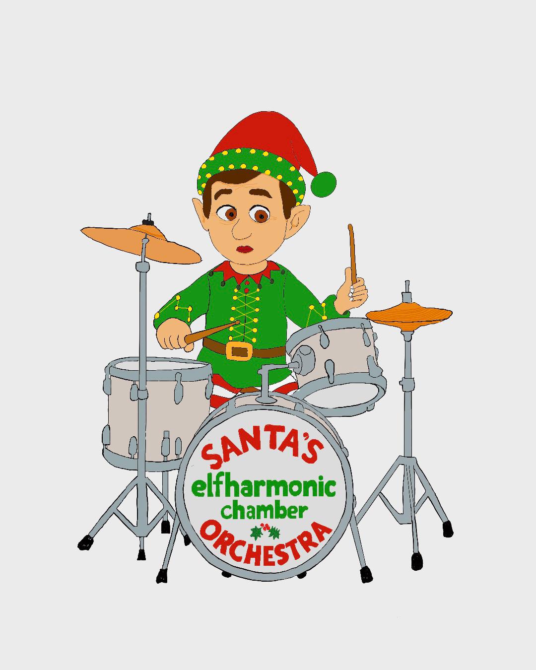 Elf artwork 11 colour version
