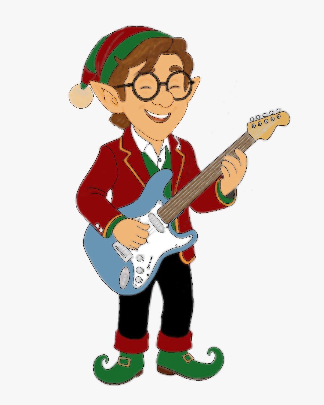 Elf artwork 13 colour version