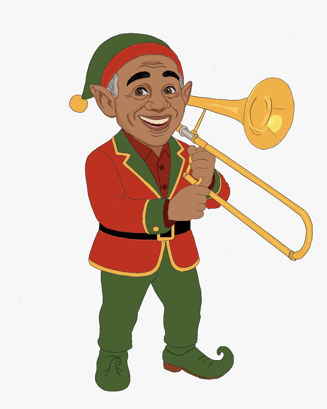 Elf artwork 14 colour version