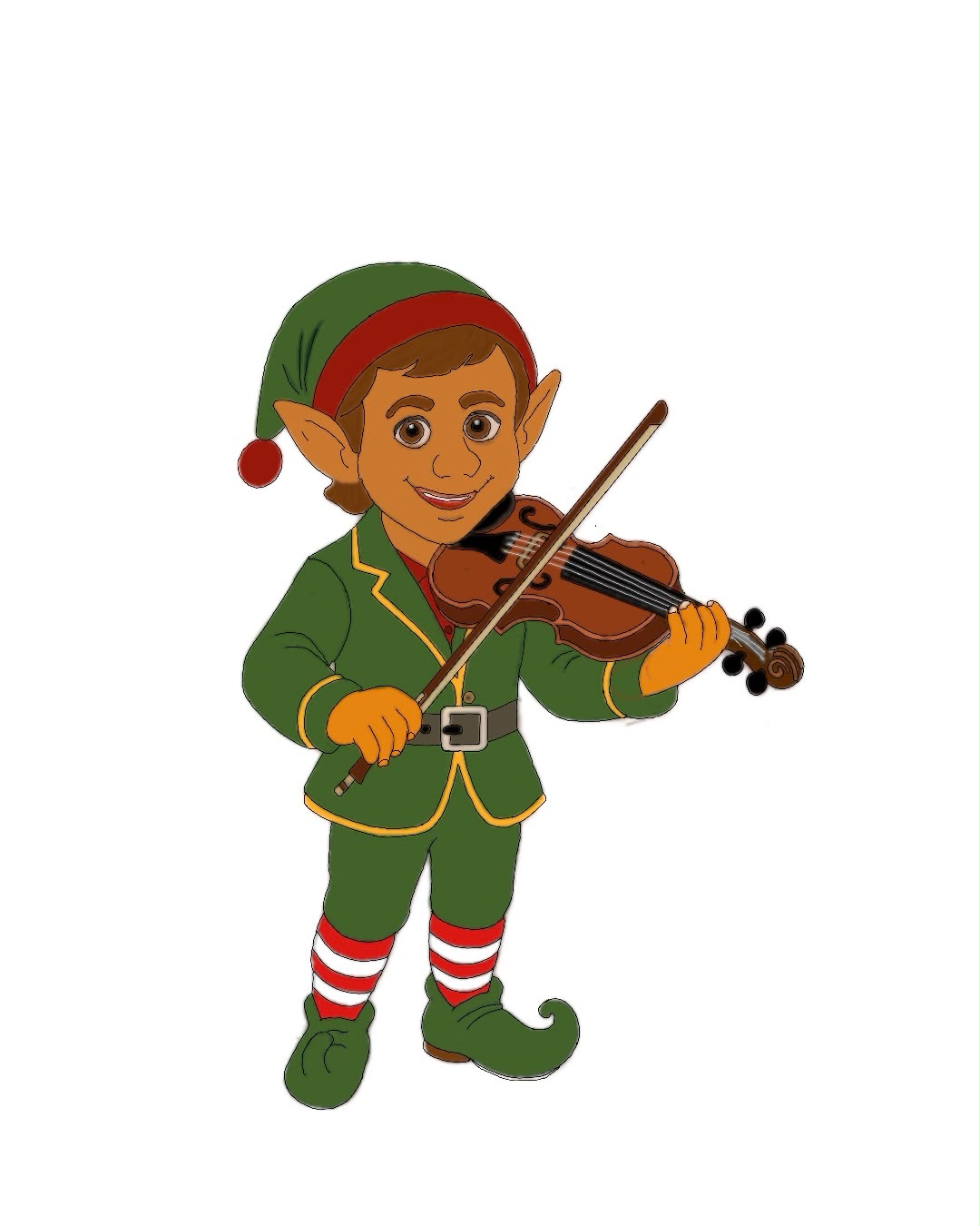 Elf artwork 15 colour version