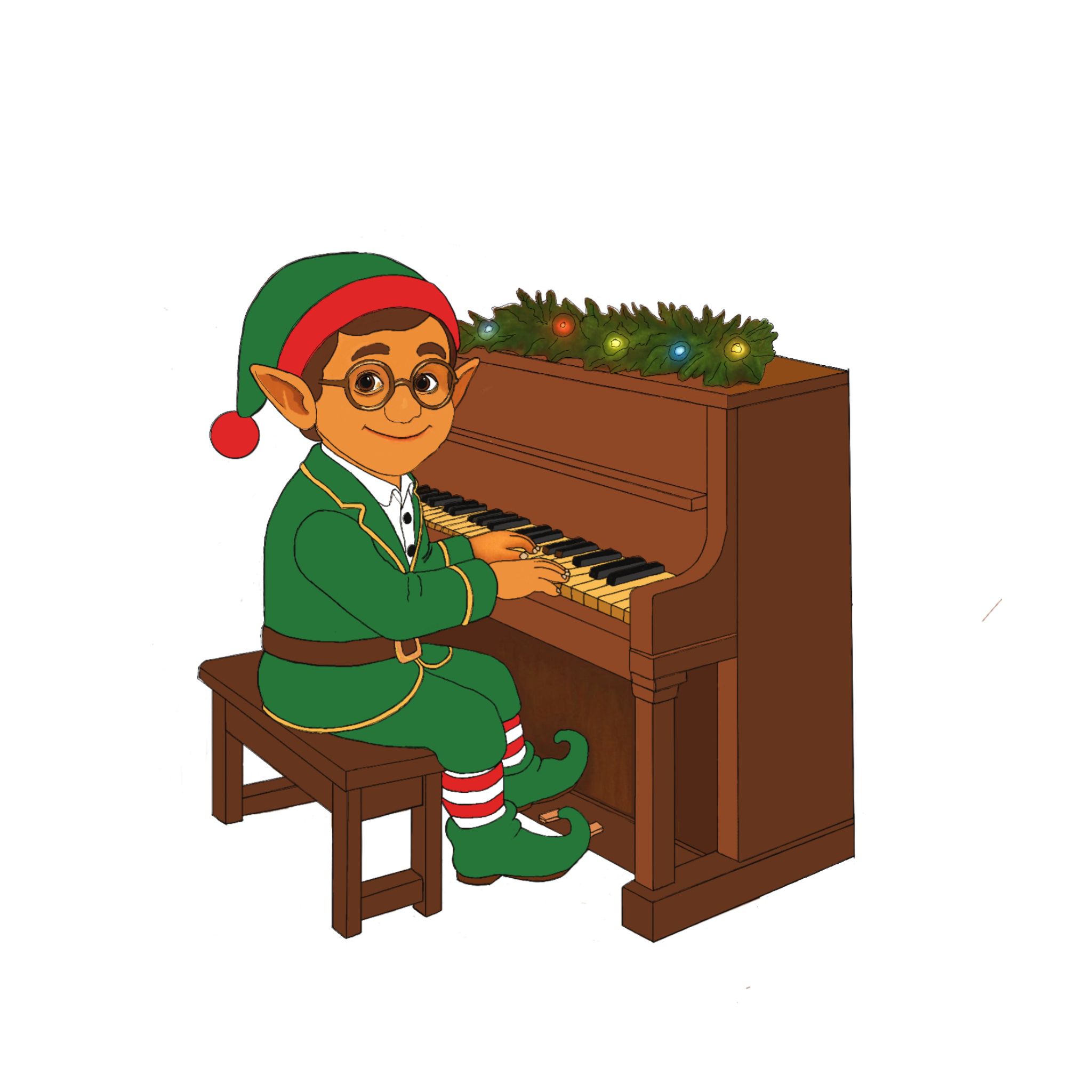 Elf artwork 4 colour version