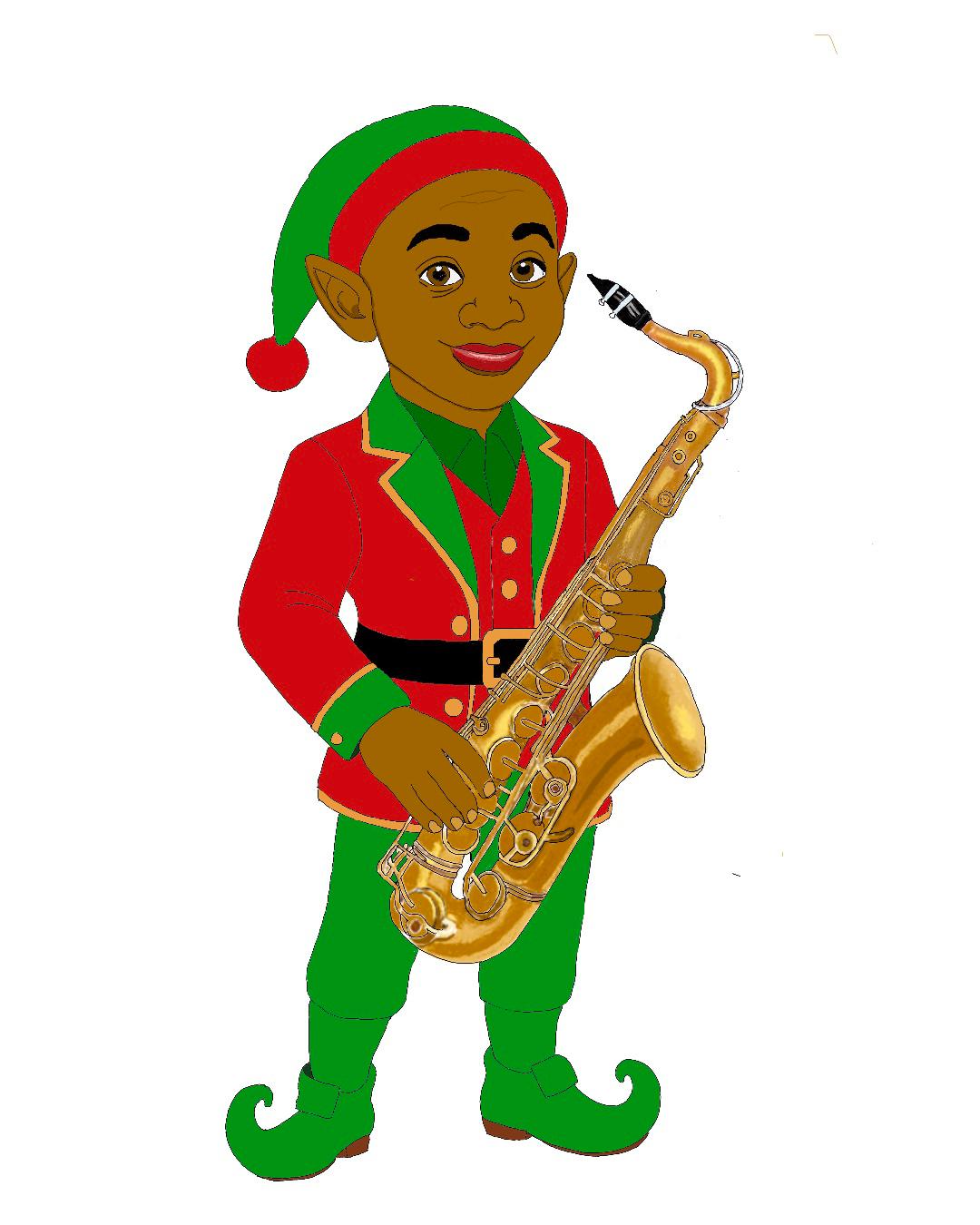 Elf artwork 7 colour version